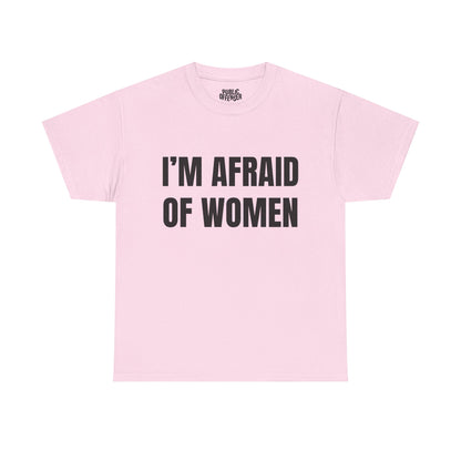 afraid of women