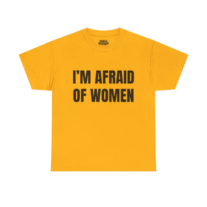 afraid of women