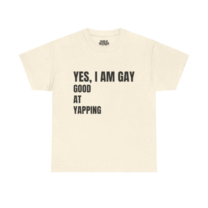 Yes, I'm gay