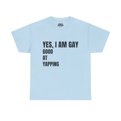 Yes, I'm gay