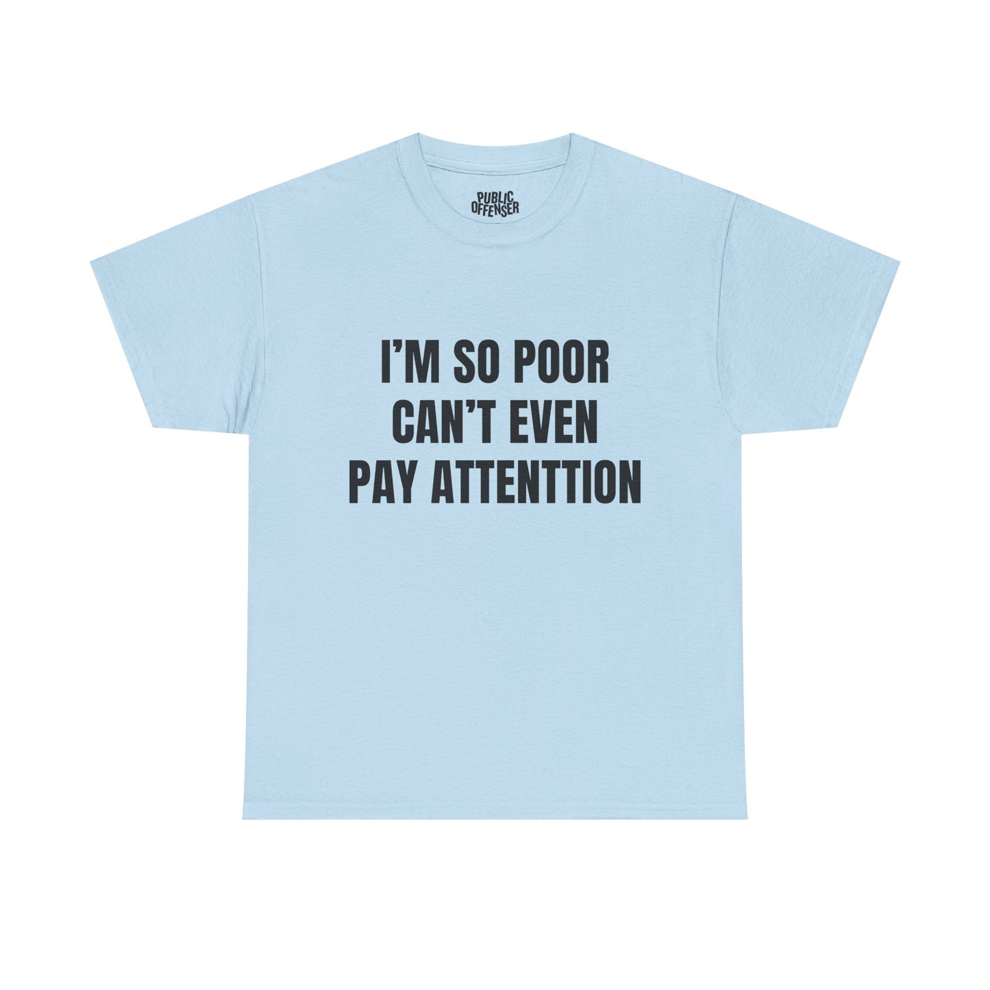 Can't Pay Attention – Funny ADHD T-Shirt