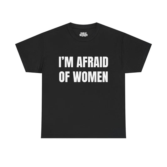 afraid of women