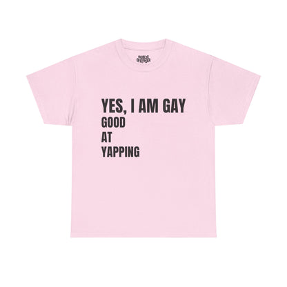 Yes, I'm gay