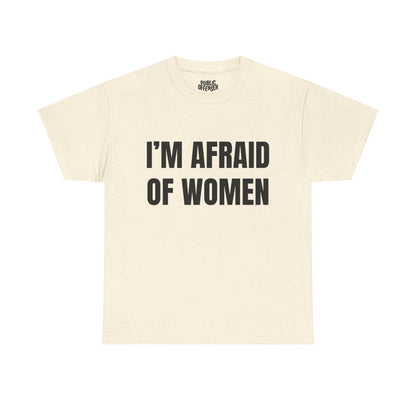 afraid of women