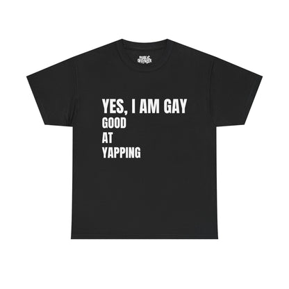 Yes, I'm gay