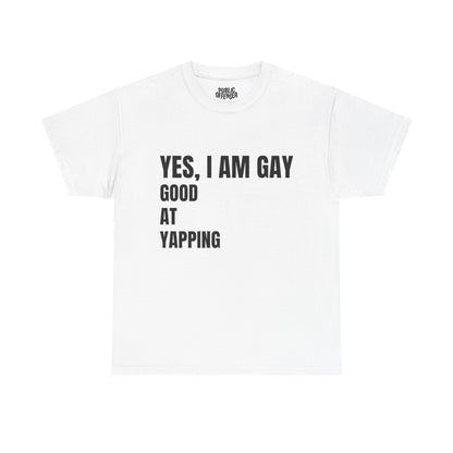 Yes, I'm gay