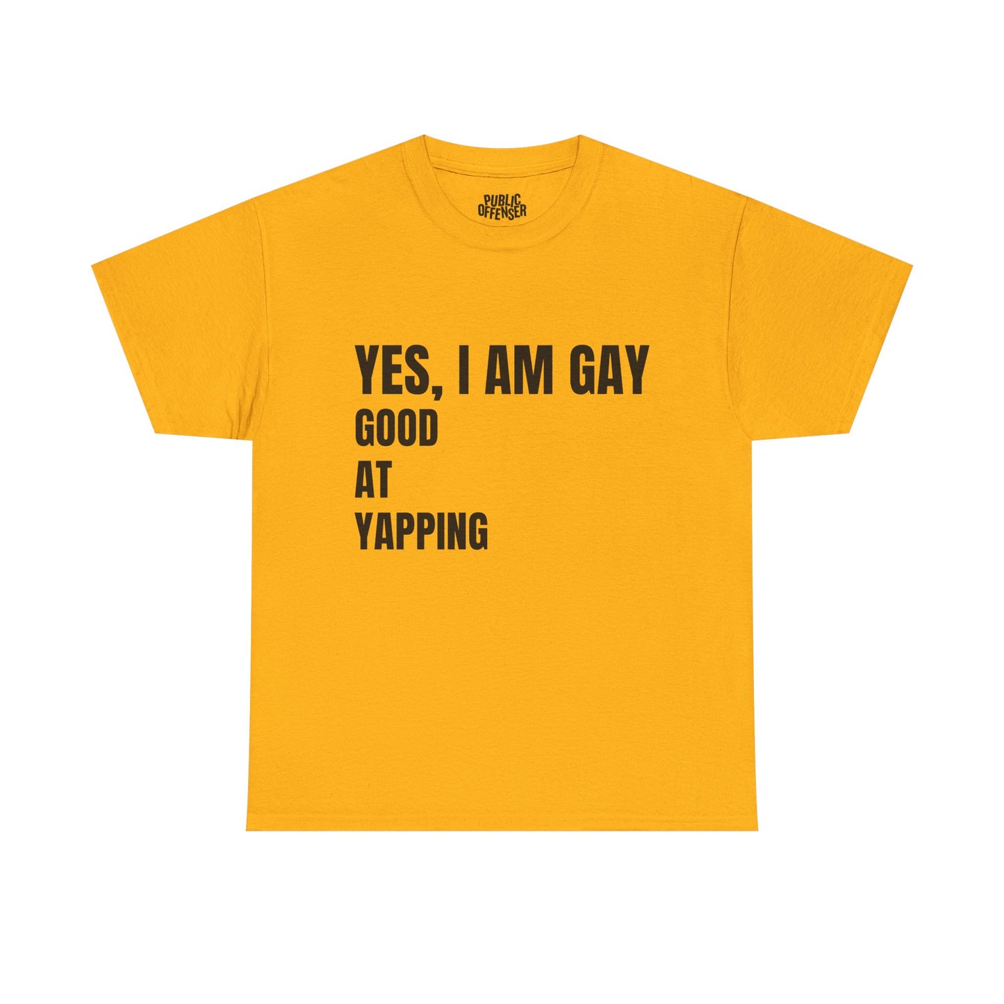 Yes, I'm gay