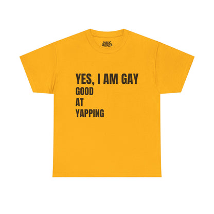 Yes, I'm gay